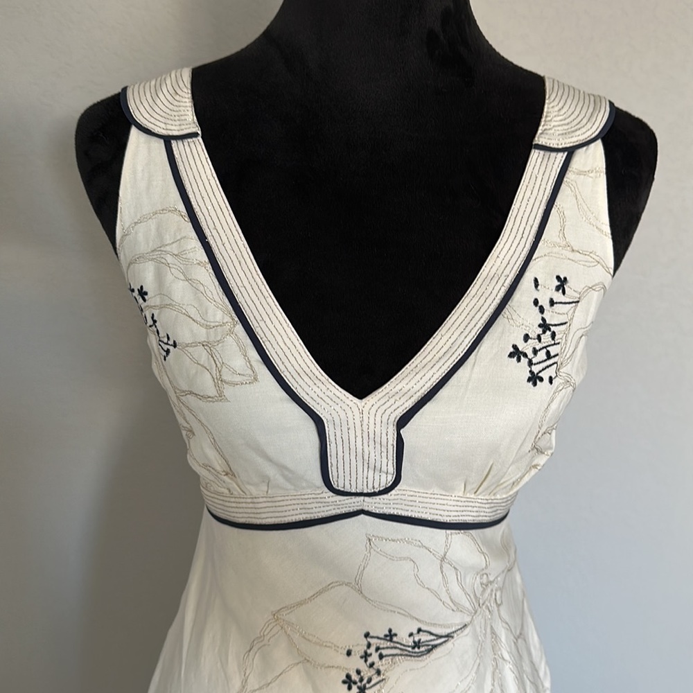 Monsoon linen mix dress - Picture 2 of 15